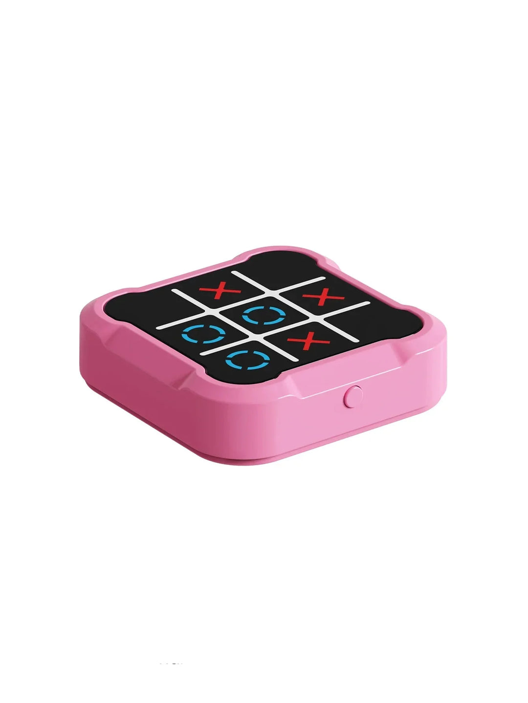 Compact TapTactix handheld puzzle game, an ideal brain teaser travel toy with no batteries required.