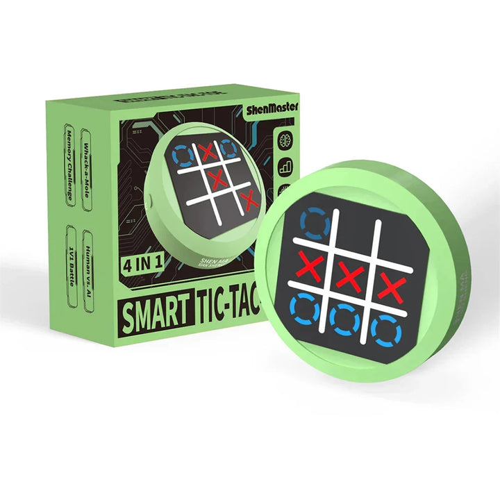 TapTactix portable brain teaser puzzle, a handheld educational game for kids & adults, no batteries.