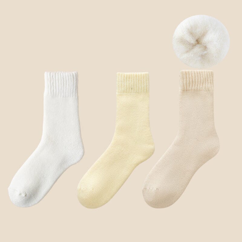 Unisex Thermal Winter Socks, teal, providing essential warmth for cold camping trips