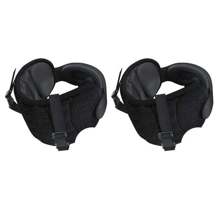 Adjustable unisex travel neck pillow with excellent head support, comes with a comfortable eye mask