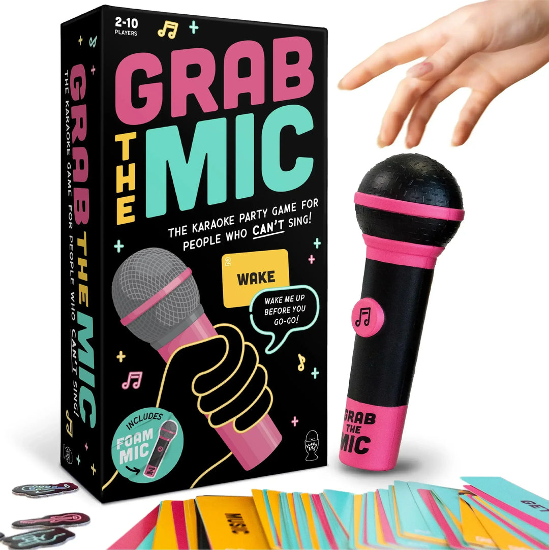 Unisex TuneToss Party Karaoke Challenge Game box. Fun group singing game for friends & family parties.