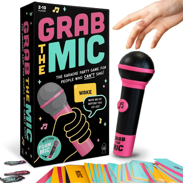 Unisex TuneToss Party Karaoke Challenge Game box. Fun group singing game for friends & family parties.