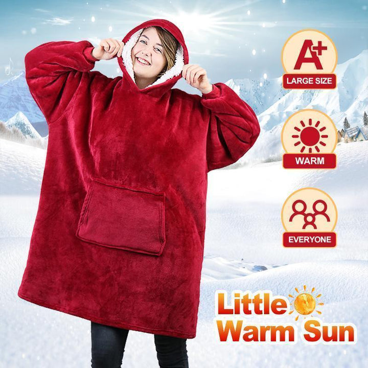 Variety of colors for the unisex ultra soft wearable blanket sweatshirt, a versatile gift