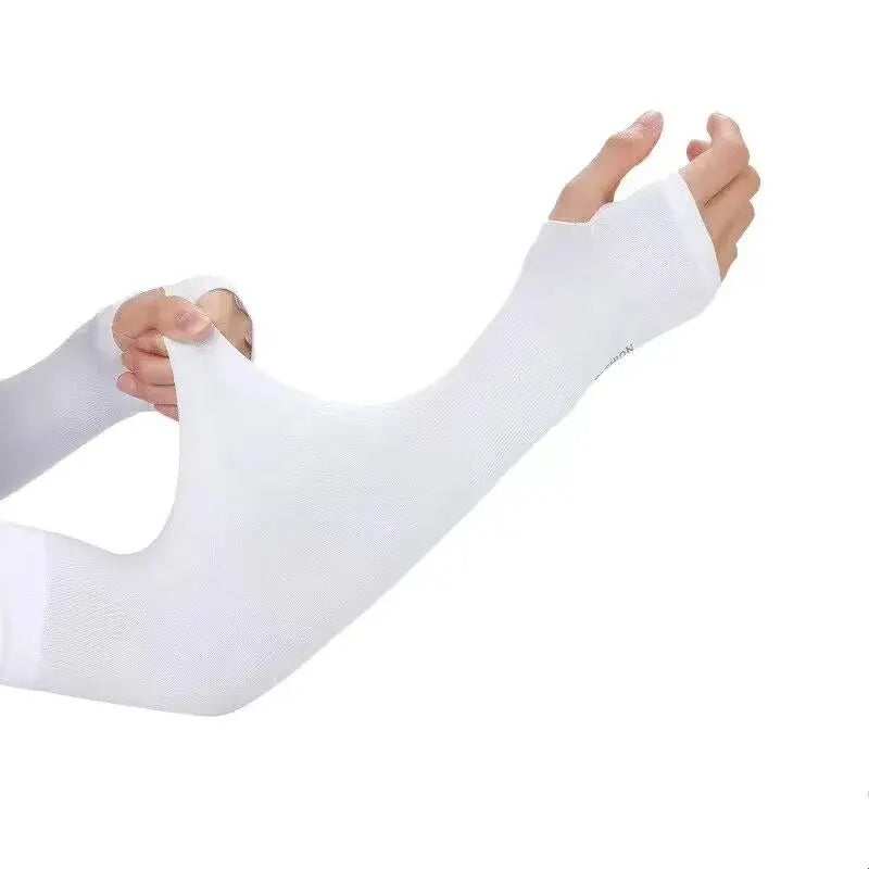 UV protection arm sleeves, great for cycling, running & hiking. Cooling fabric keeps arms comfortable.