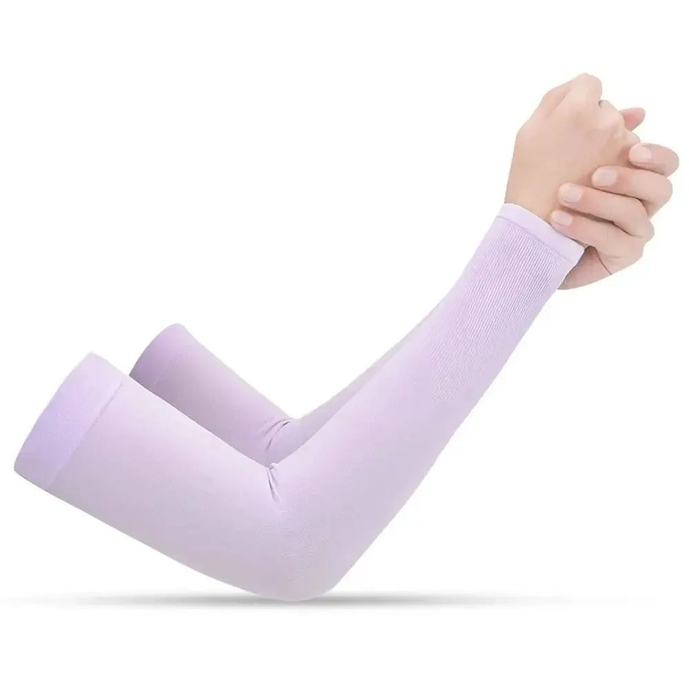 Premium UV protection arm sleeves for outdoor sports. Unisex design offers UPF 50 sun defense.