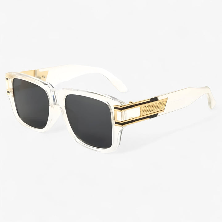 Fashionable vintage square sunglasses, a must-have unisex accessory. UV400 protection eyewear for all.