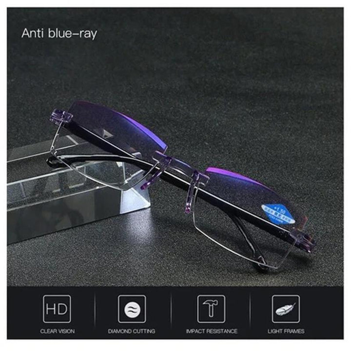 VisionGuard progressive multifocal glasses provide seamless vision correction for reading, computer, & daily use.
