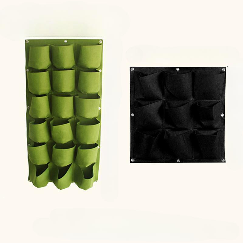 Unisex Wall-Mounted Vertical Garden Planter Bag