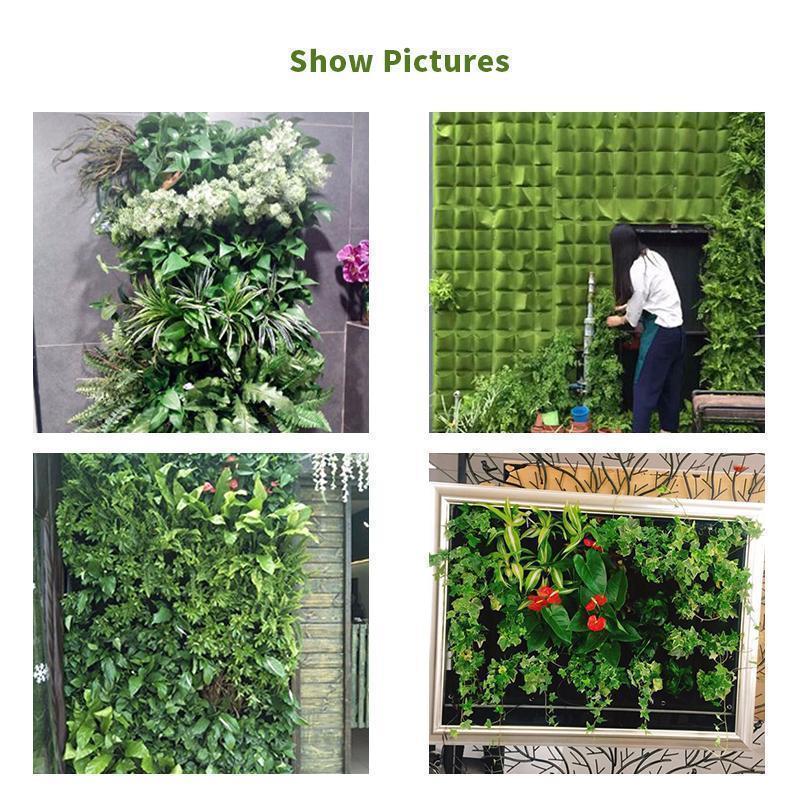 Home decor wall planter bag, unisex design, ideal for herbs & small plants