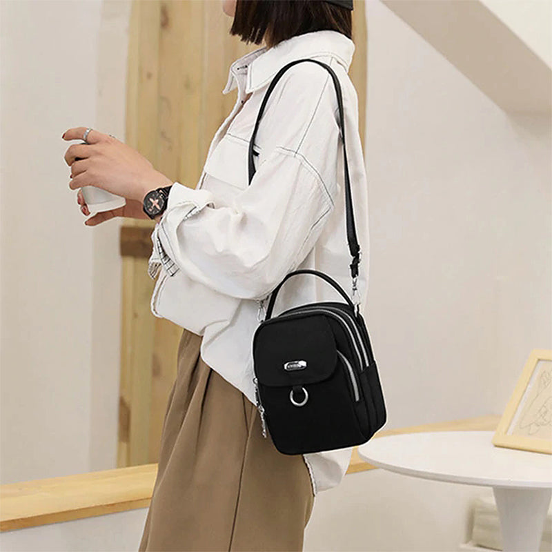 Lightweight unisex messenger bag, waterproof nylon, adjustable strap, perfect for everyday carry