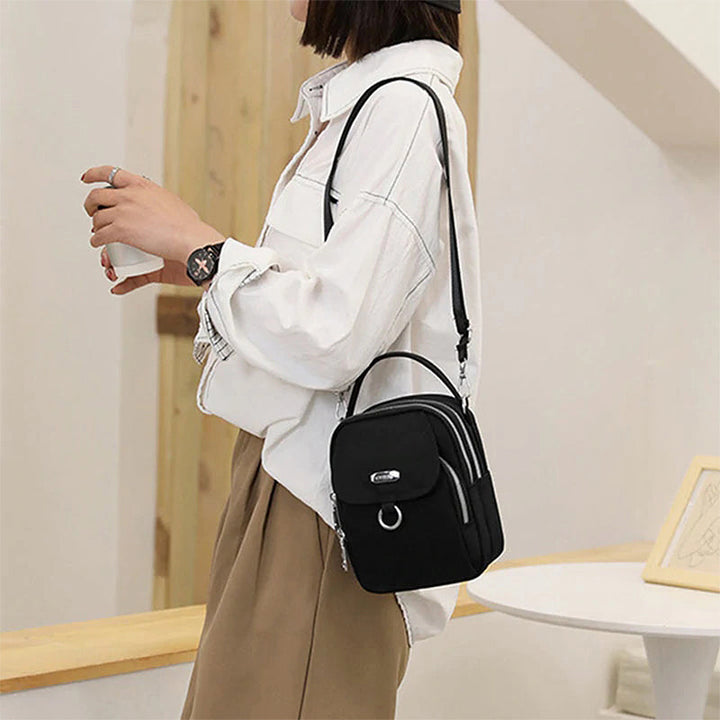 Lightweight unisex messenger bag, waterproof nylon, adjustable strap, perfect for everyday carry