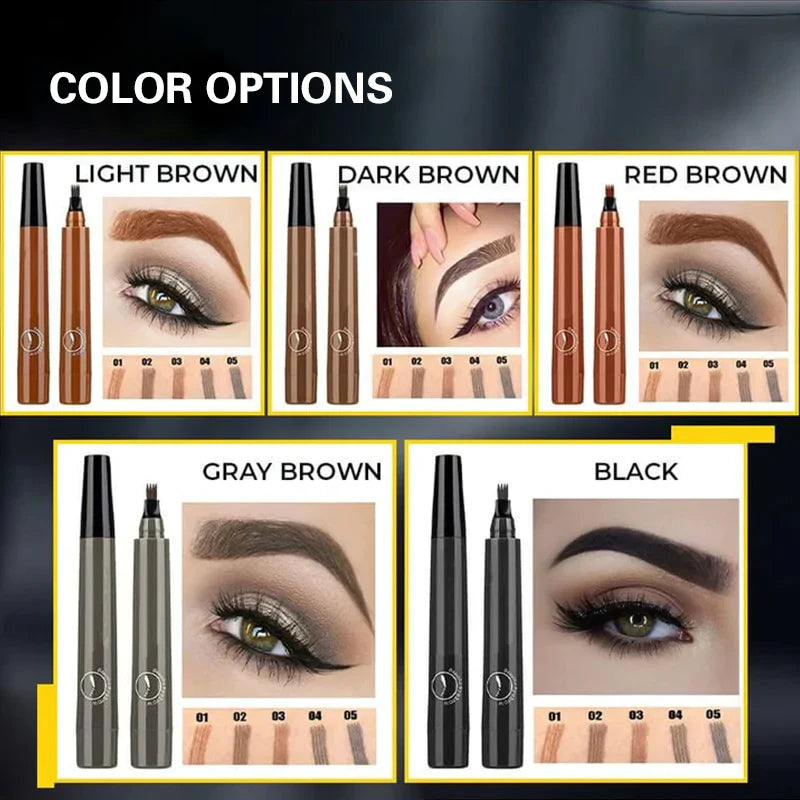 Essentials for beauty & mensgrooming: waterproof microblading effect eyebrow & beard pen