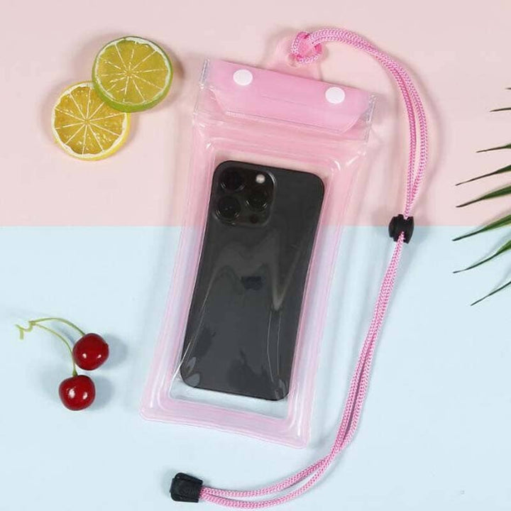 Stylish waterproof phone protector, combining functionality with outdoor durability