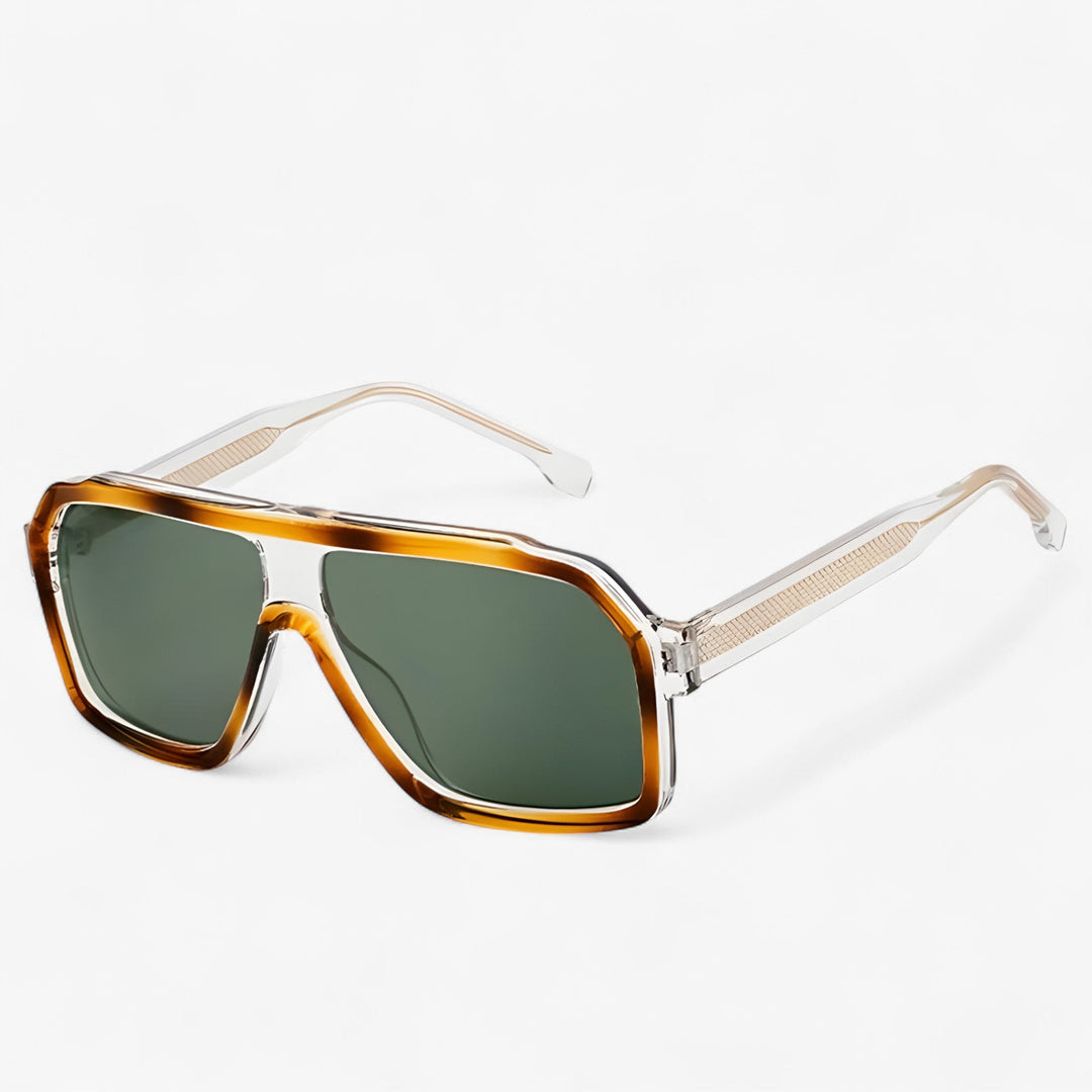 Stylish oversized punk sunglasses. Unisex, windproof, UV400 lenses. Retro streetwear eyewear for bold looks.