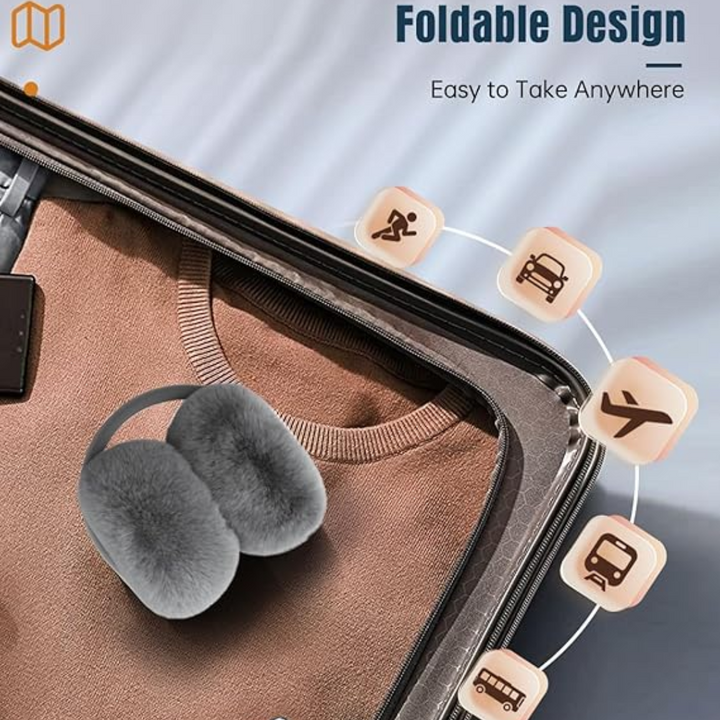 High-tech Bluetooth ear warmers for wireless music & clear calls; perfect for cold outdoor activities.