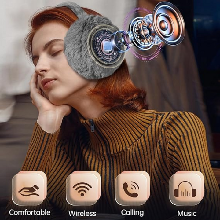 Stay warm & connected with wireless Bluetooth ear warmers for music, calls & cold weather sports.