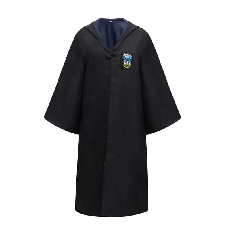 Kids' & adults' wizard costume with cloak. Great for Halloween, school plays, or fantasy-themed parties & events.