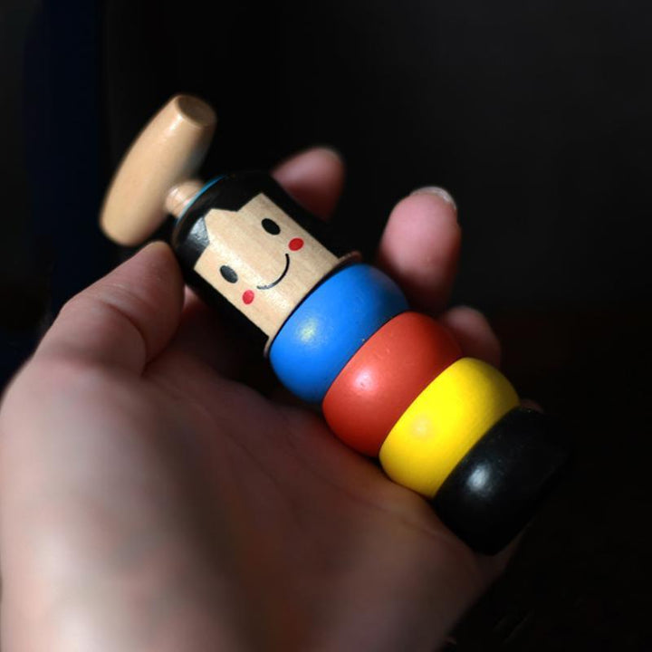 Handcrafted wooden magic toy, an educational and interactive gift for kids and adults, dynamic design