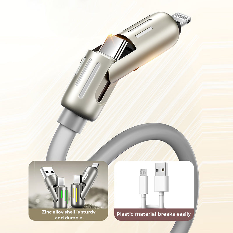 High-speed 240W universal USB C charging cable, a versatile multiport solution for devices.