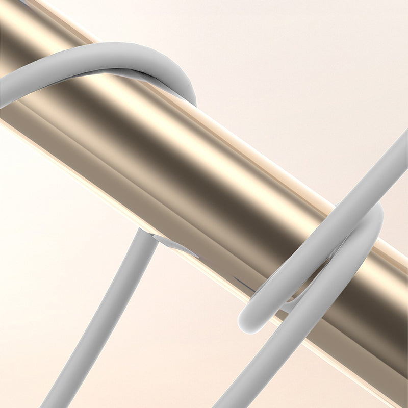 Universal charger cable with 240W fast charging capability, USB C, shown connected to a phone.
