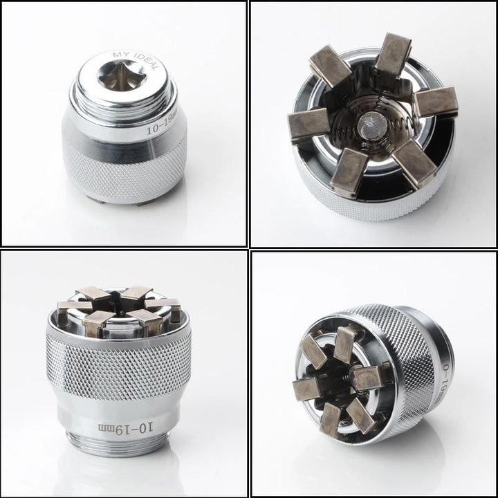Durable steel universal adjustable socket wrench, a must-have hand tool for every DIY enthusiast.