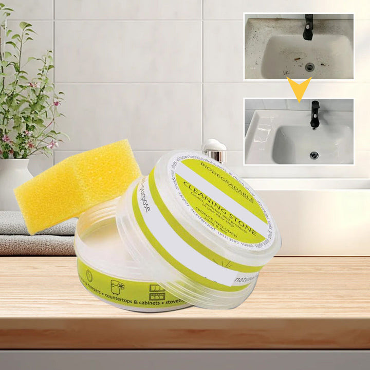 Texture shot of the Universal All-Natural Cleaning Stone, an effective stain remover