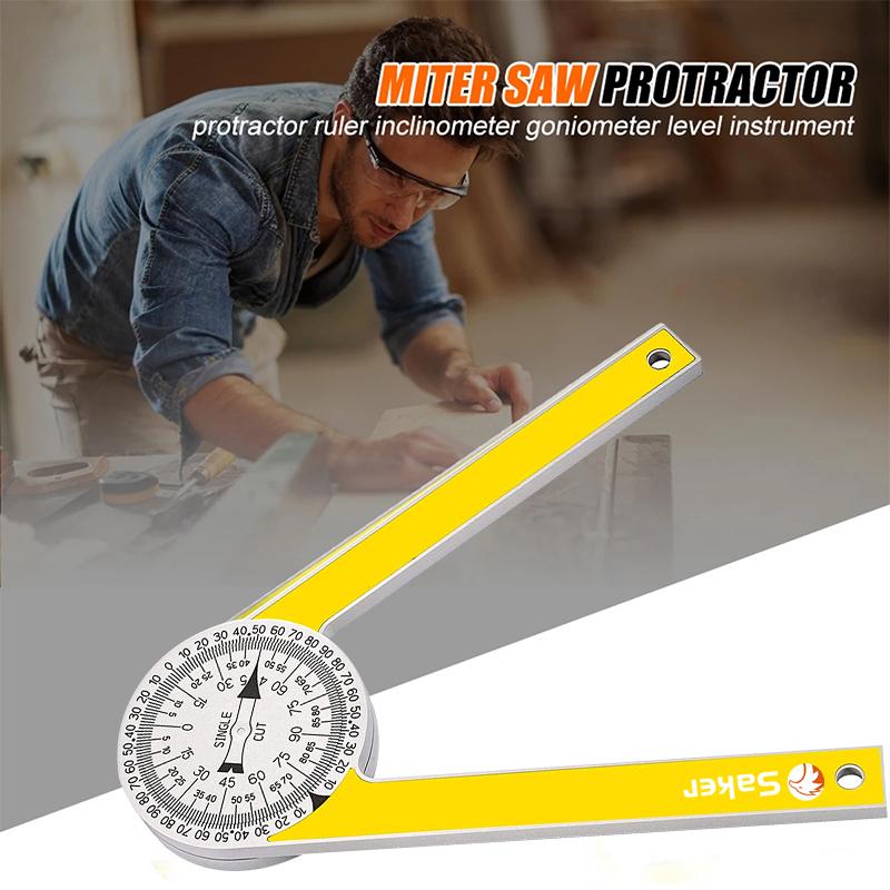 Handheld angle finder for corner measurement, a valuable tool for any construction or DIY enthusiast