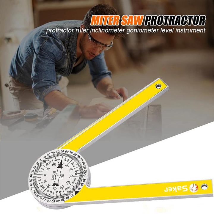 Handheld angle finder for corner measurement, a valuable tool for any construction or DIY enthusiast