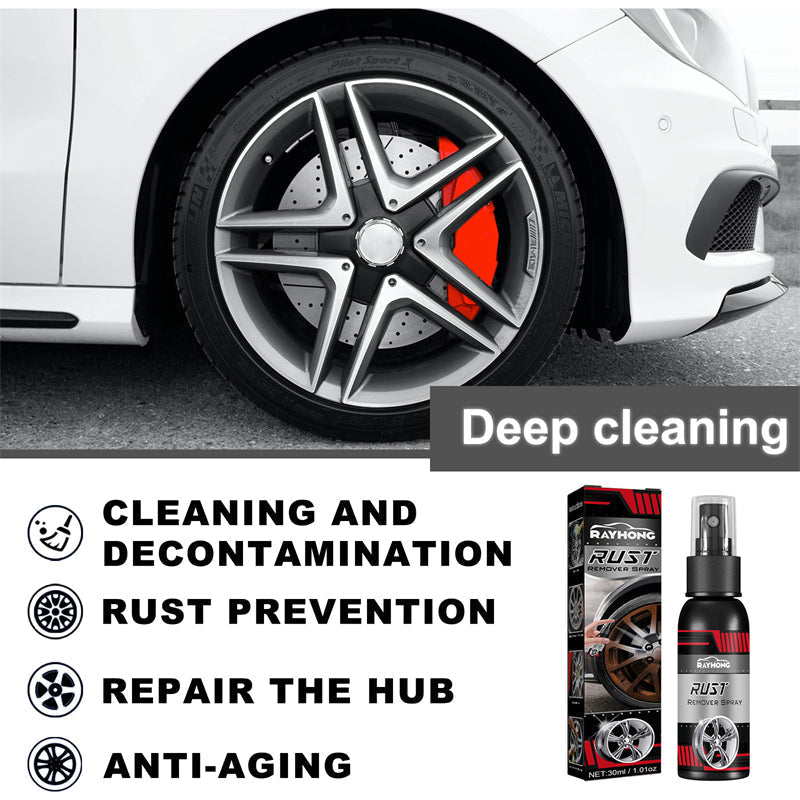 Universal Boat Rust Remover Spray, 1-liter bottle, industrial size for extensive boat care