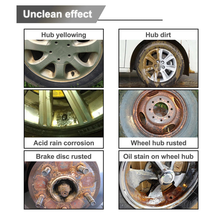 Applying Universal Boat Rust Remover to a boat propeller, effective rust stain elimination