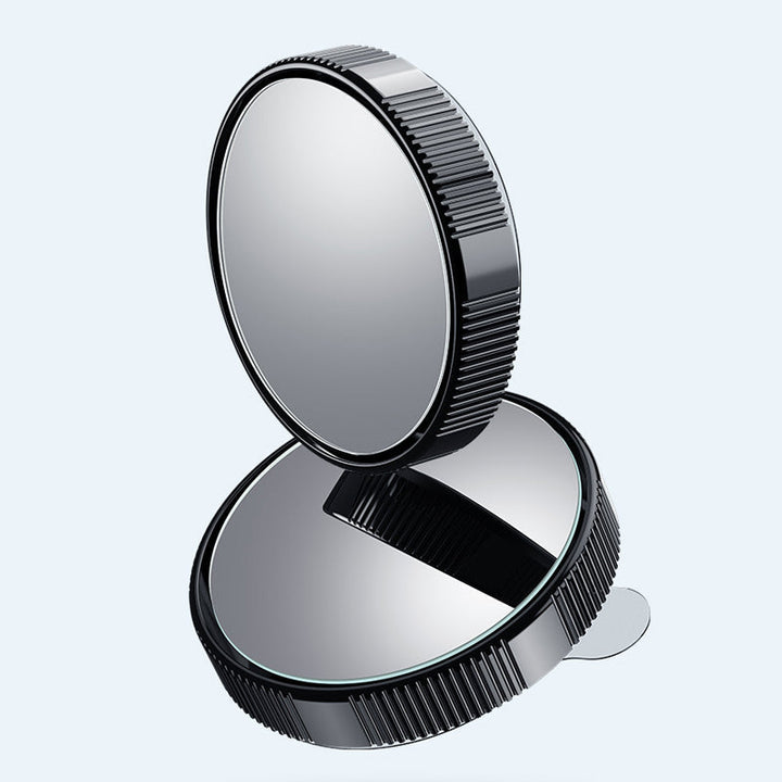Pair of universal blind spot mirrors for car side mirrors, crucial for safe lane changes.