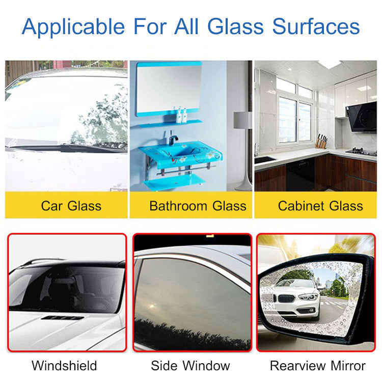 Powerful car windshield cleaner, effectively removes grease and grime from glass.