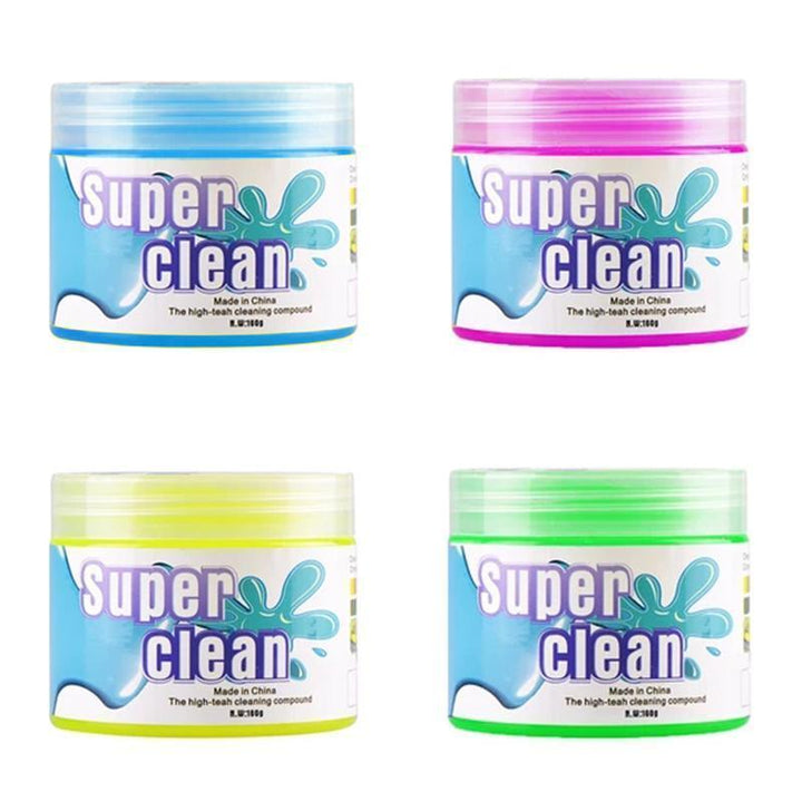 Set of universal cleaning gels, ideal for car cleaning, keyboard cleaner & general dust removal tasks.