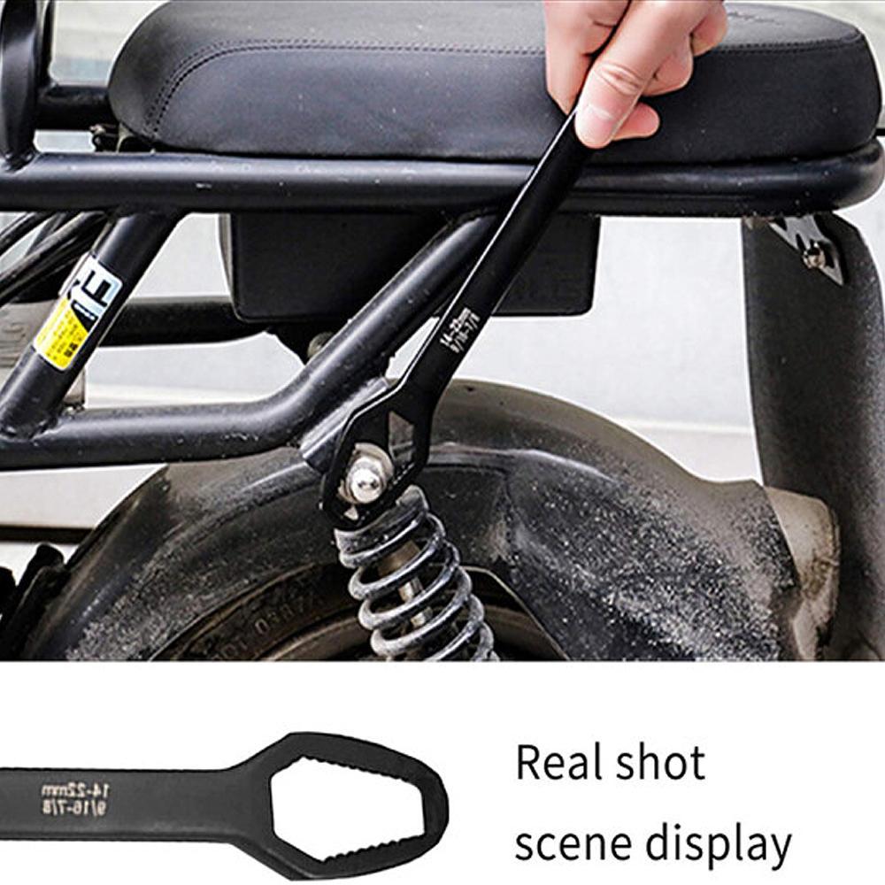 Ergonomic universal double ended wrench, perfect for various metric and standard fasteners