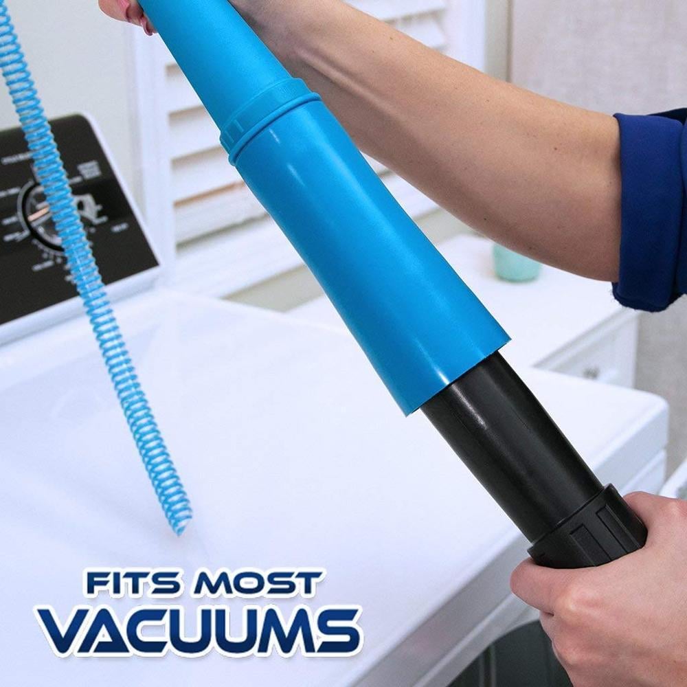 Safety first: Dryer vent cleaner attachment for removing lint & preventing fire hazards