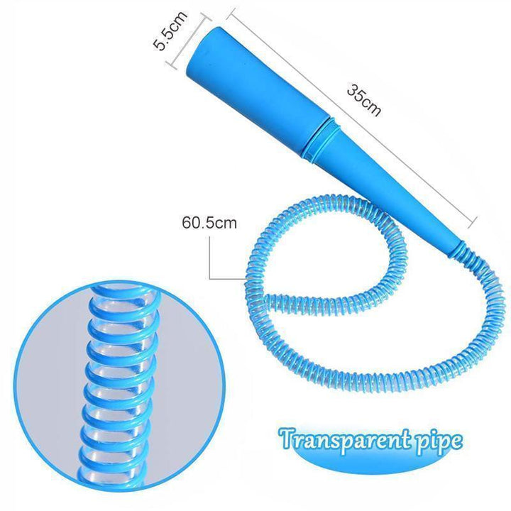 Dryer vent cleaning kit with universal vacuum attachment, essential for home cleaning & fire prevention
