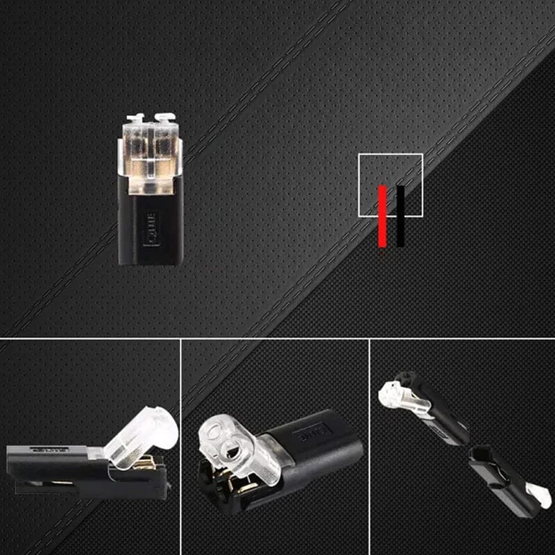 Arrangement of Universal Electrical Wire Connector Kit, essential electrical supplies for safe wiring