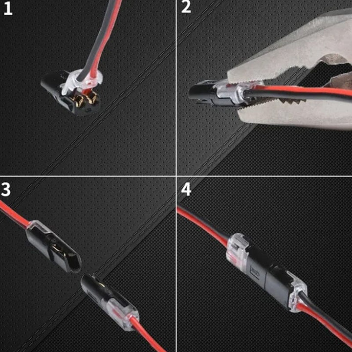 Universal Electrical Wire Connector Kit, durable wire terminals for professional and DIY electrical work