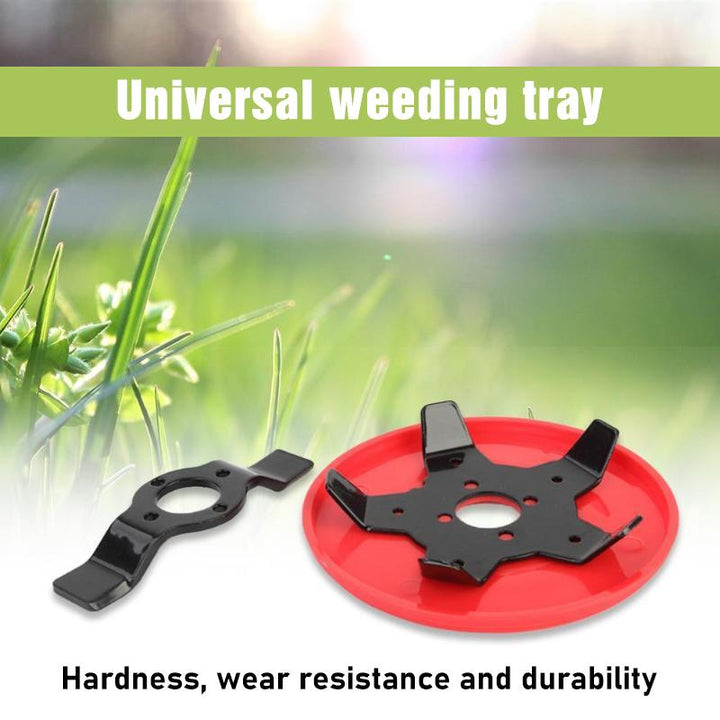 Durable steel universal weeding tool, ideal for garden and outdoor lawn maintenance