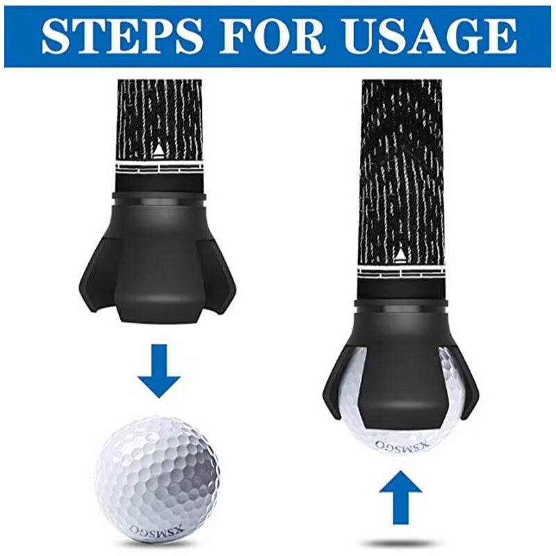 Golf ball retriever for putters, a convenient golf tool for all golfers, enhancing game flow.