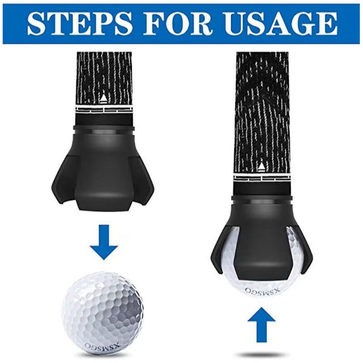 Golf ball retriever for putters, a convenient golf tool for all golfers, enhancing game flow.