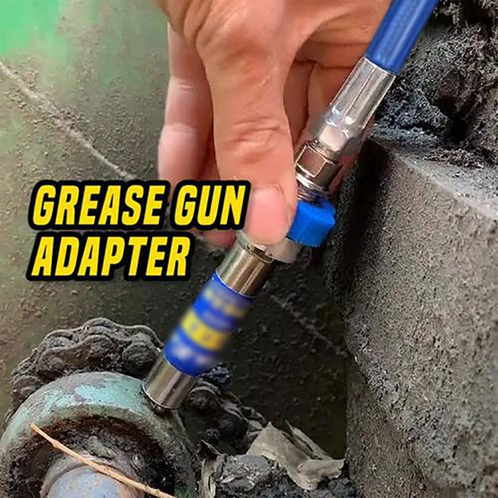 Durable universal grease pump adapter, designed for seamless integration with various grease fittings