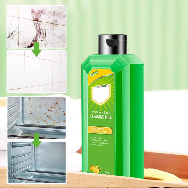 Versatile all-purpose cleaning lotion, concentrated for home and auto care, with a lemon scent