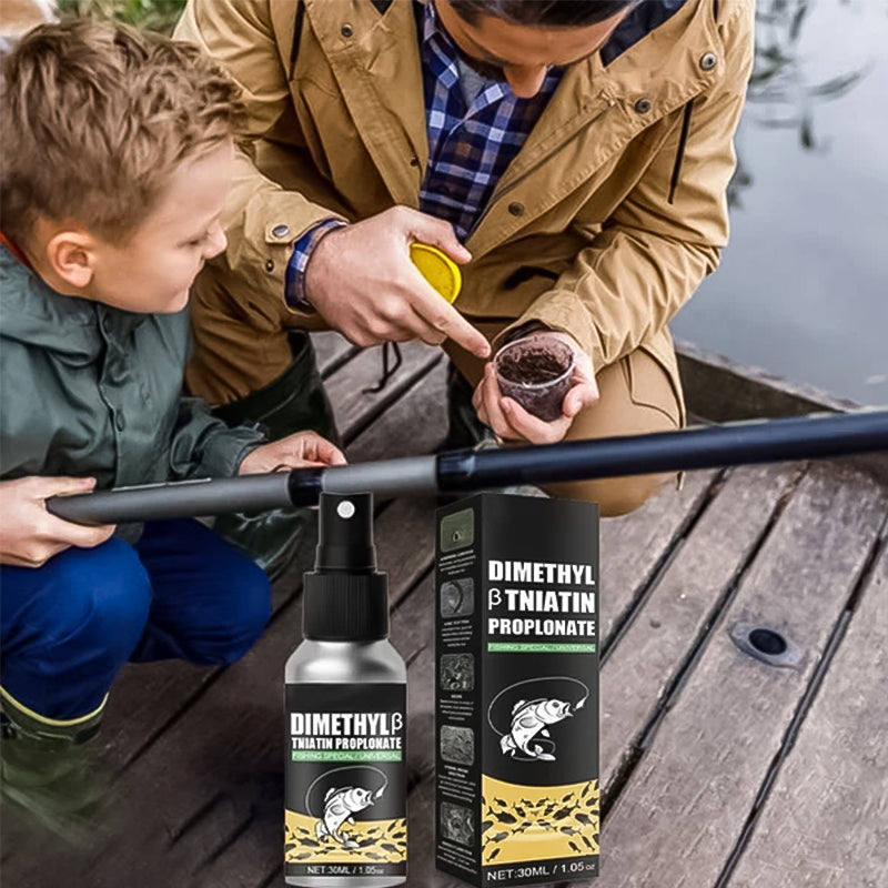 Universal Fishing Bait Attractant: a powerful liquid attractant for improved fishing success.