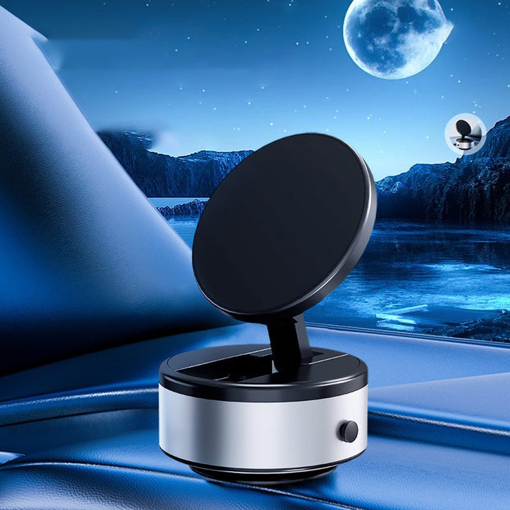 Magnetic phone holder for car, 360-degree rotation, auto accessory