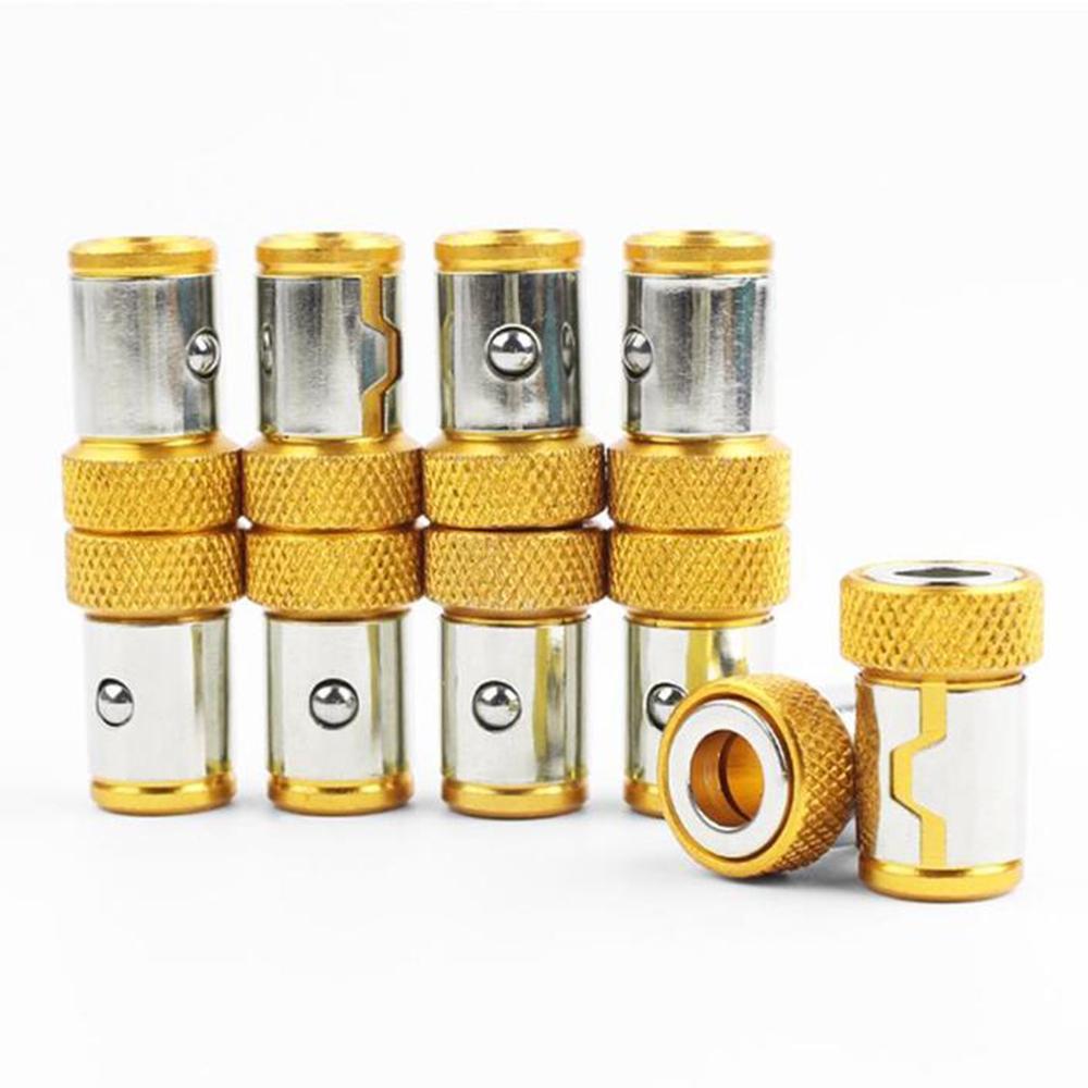 Detailed view of the magnetic screwdriver bit ring, ideal for holding fasteners and small parts during assembly tasks.