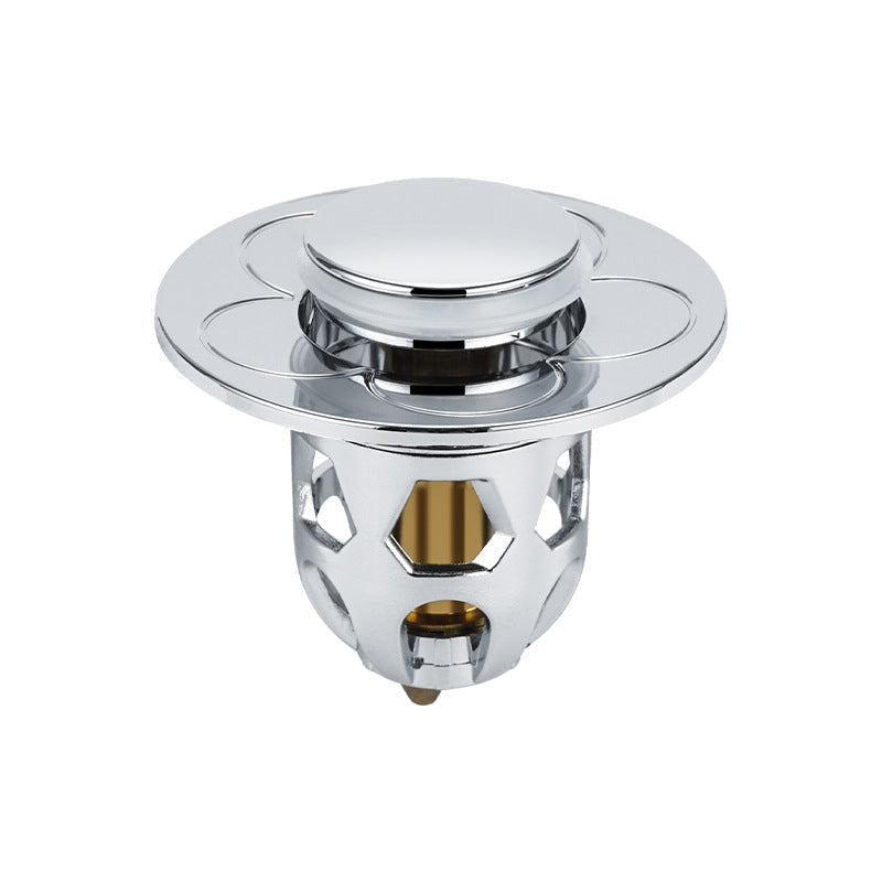Universal Pop-Up Sink Drain Stopper, a versatile home improvement solution for various sink types