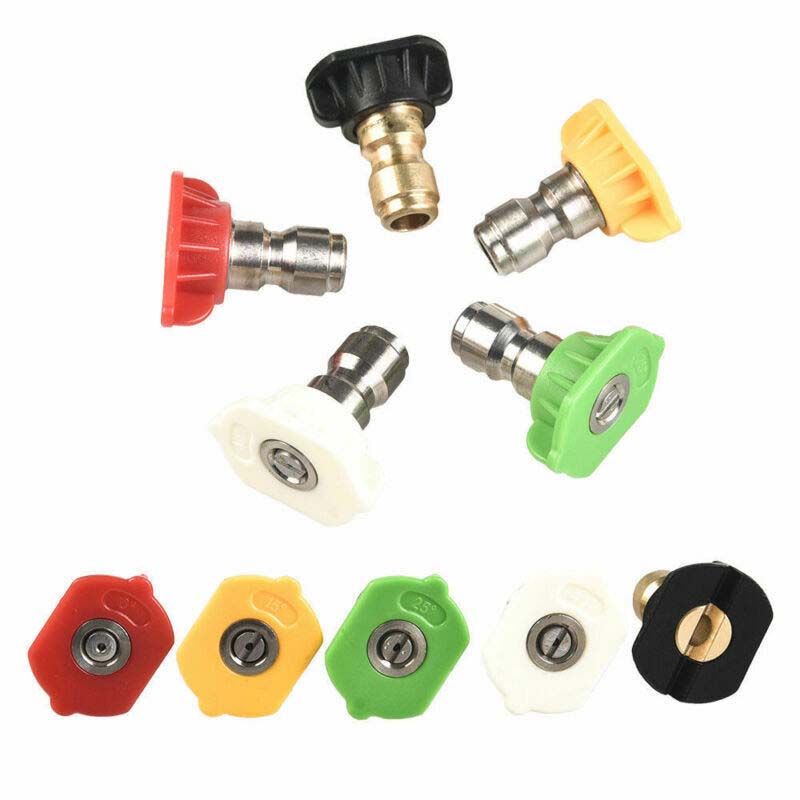 Heavy-duty foam cannon & dual connector adapter for powerful pressure washer cleaning action