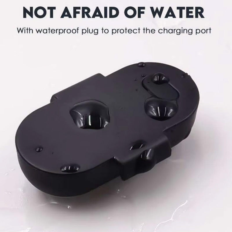 Wireless remote-controlled LED strobe light for improved vehicle and drone safety.