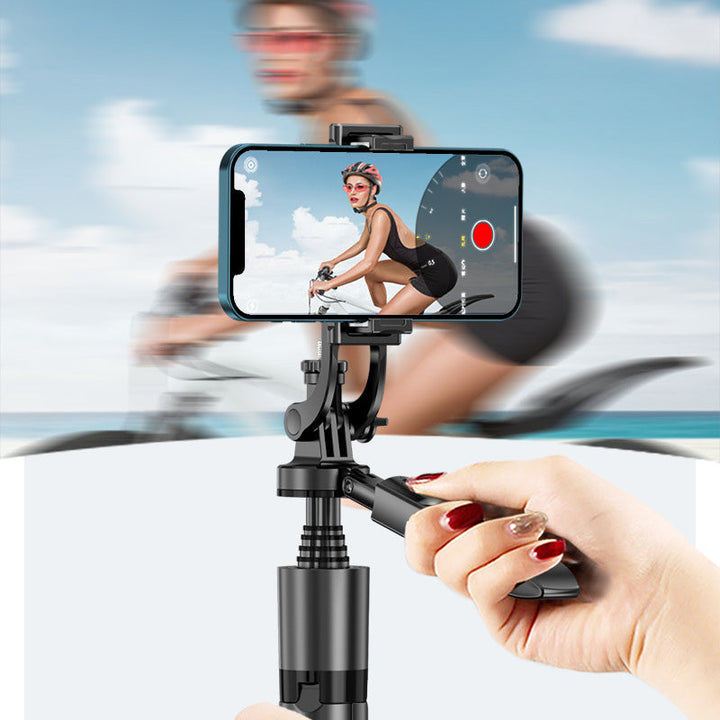 Retractable phone tripod with remote, lightweight and easy to carry for travel